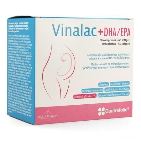 Vinalac DhA-epa Comprimes 60 + softgels 60
