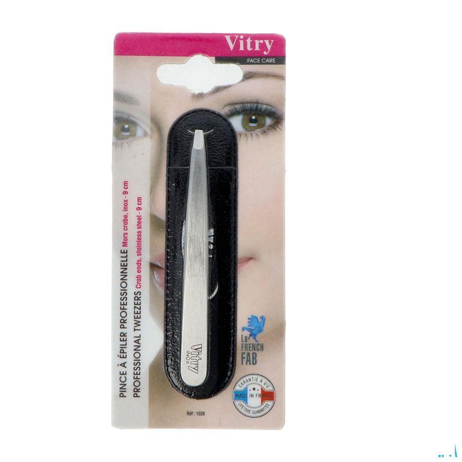 Vitry Classic Epileerpincet Prof Krab Satin 1026  -  Vitry