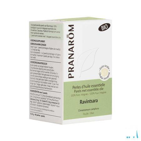 Parels Ravintsara Bio Ess Olie Caps 60 Pranarom