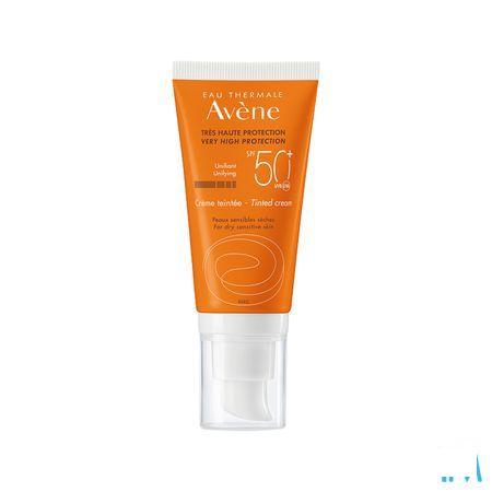 Avene Zonnecreme Getint Ip50 + 50 ml  -  Avene