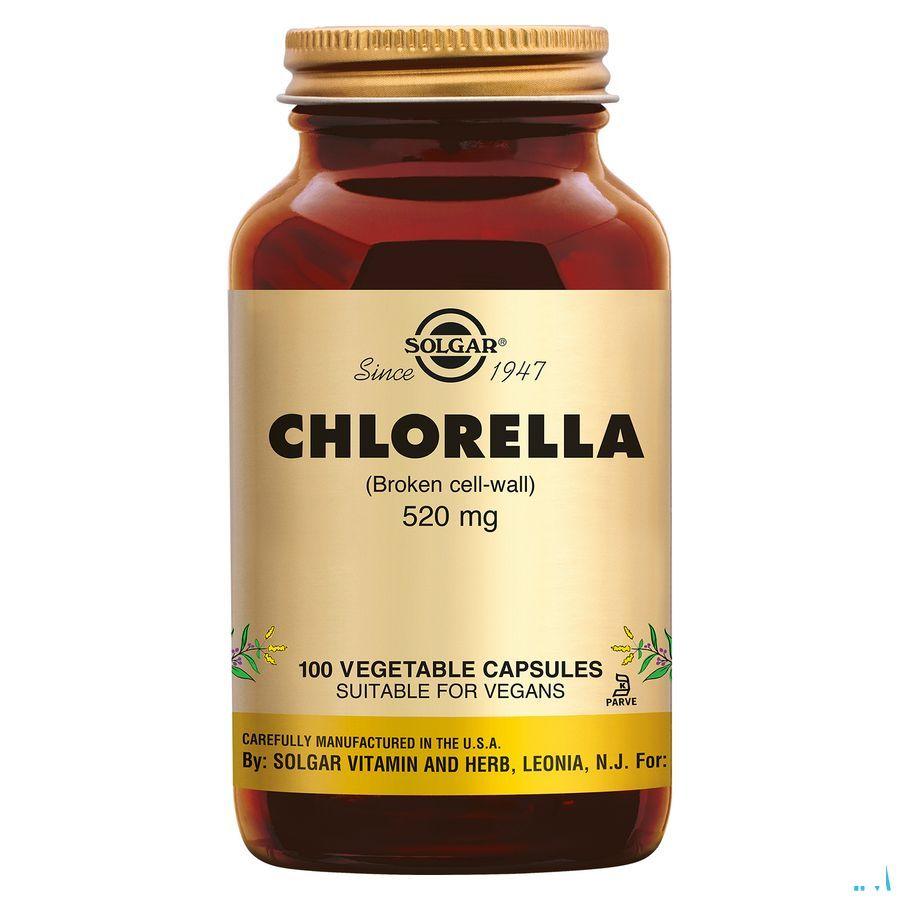 Solgar Chlorella V-Caps 100  -  Solgar Vitamins