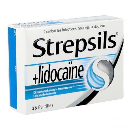 Strepsils + Lidocaine Past 36