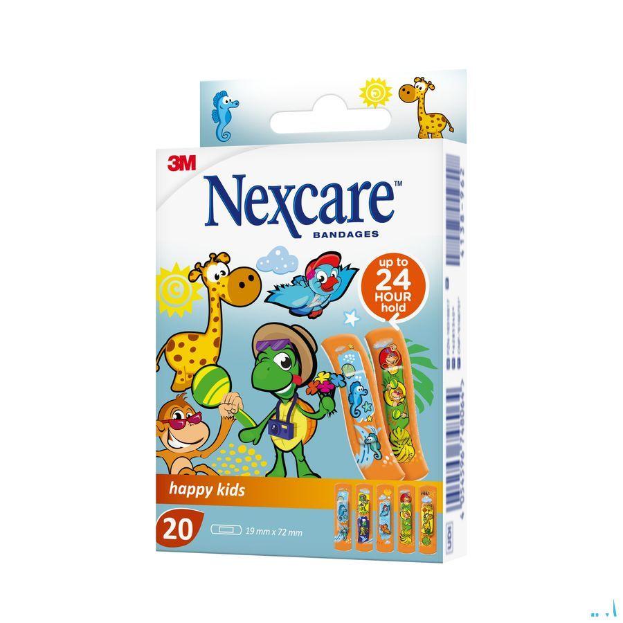 Nexcare 3M Happy Kids Strips 20 N0920Nlw  -  3M