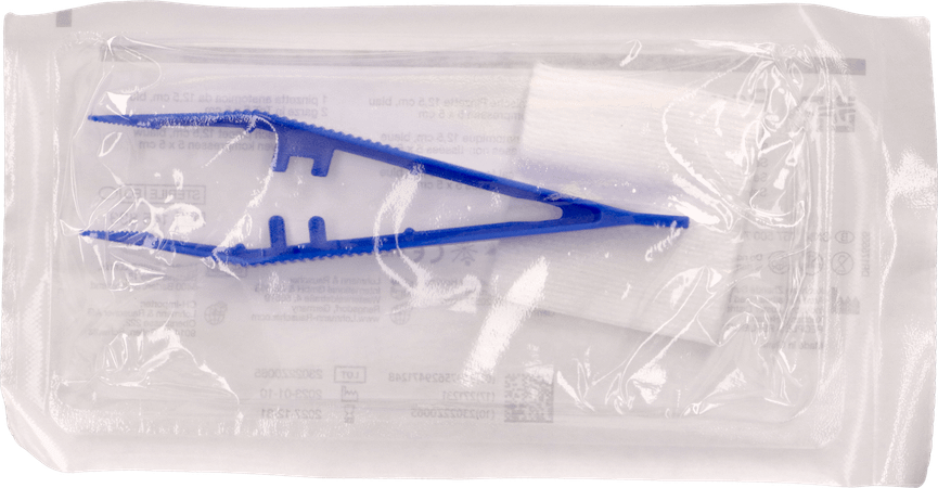 Raucoset Set Anatomisch Pincet Blauw 145893