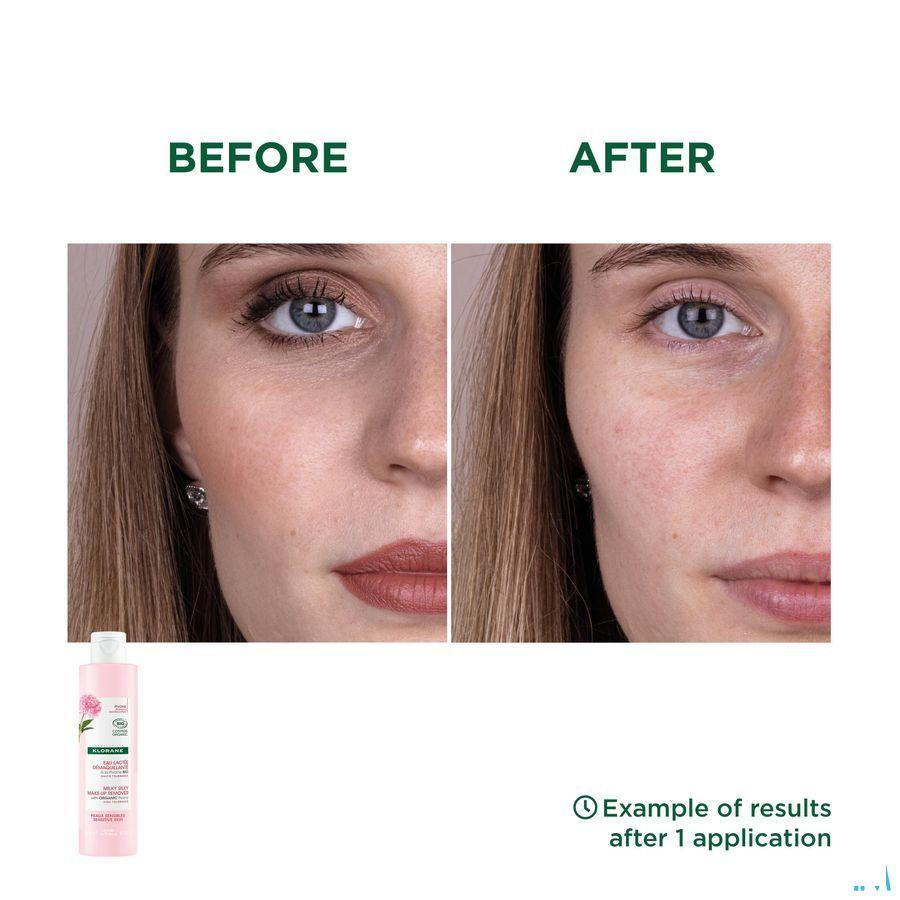 Klorane Gezicht Melkachtig Rein.Water Pioen. 200 ml