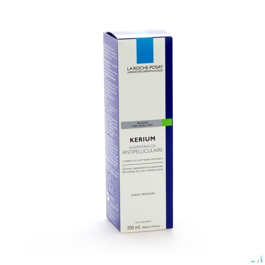 Kerium Shampooing Gel Antipelliculaire Pg 200 ml  -  La Roche-Posay