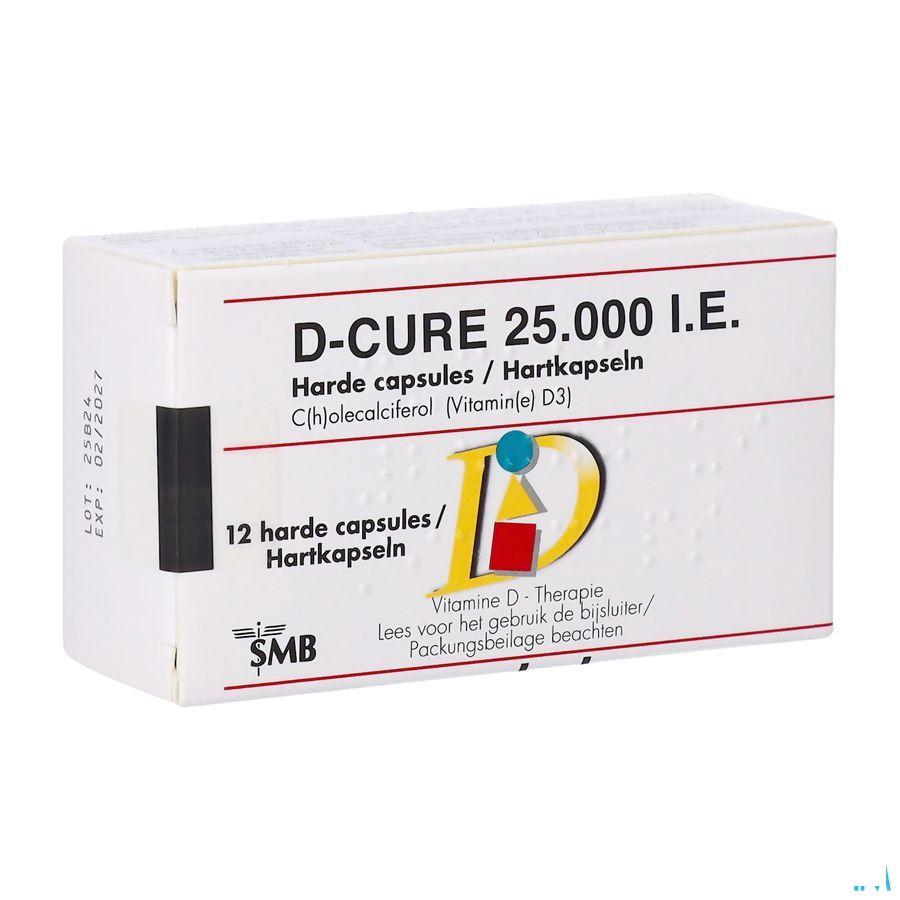 D Cure 25000UI Gelules 12