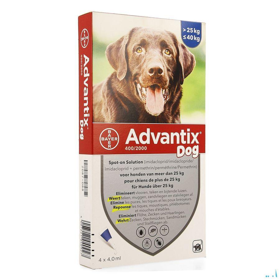 Advantix 400/2000 Chiens 25
