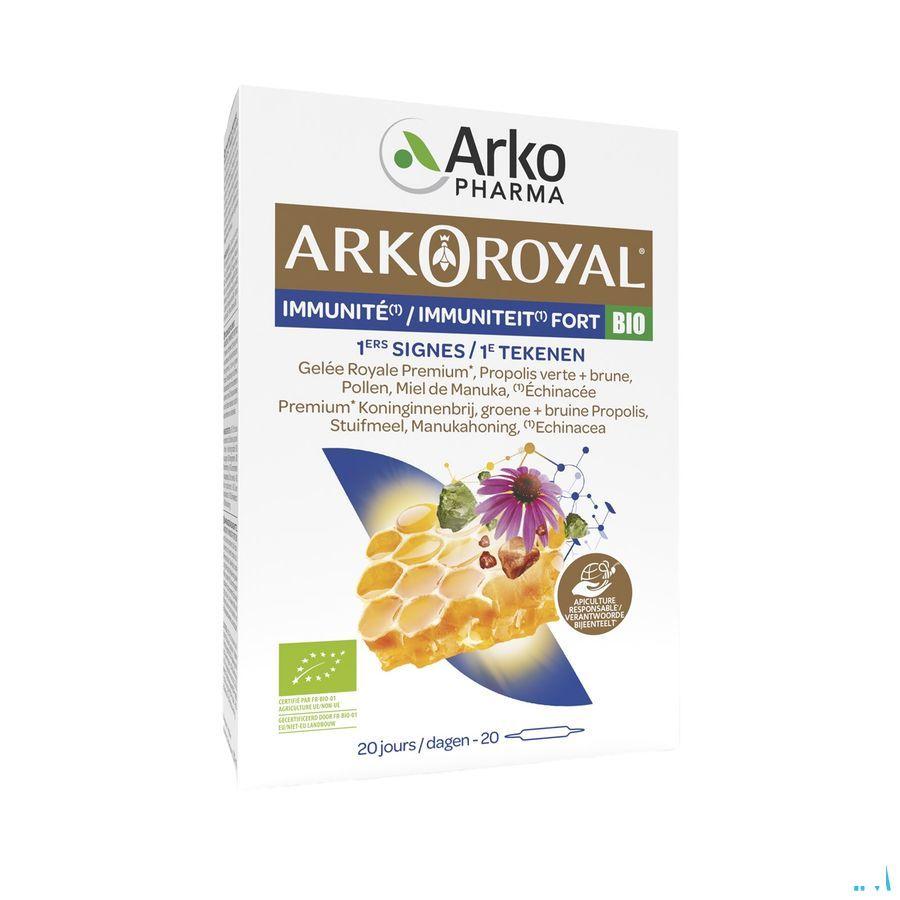 Arkoroyal Immuniteit Forte Bio Ampullen 20x10 ml  -  Arkopharma