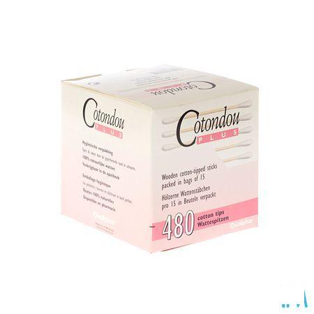 Cotondou Plus Wattestaafje Hout 240