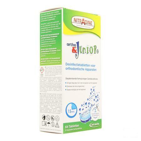 Nitradine Ortho & Junior Tabletten 64  -  Dental Care Products