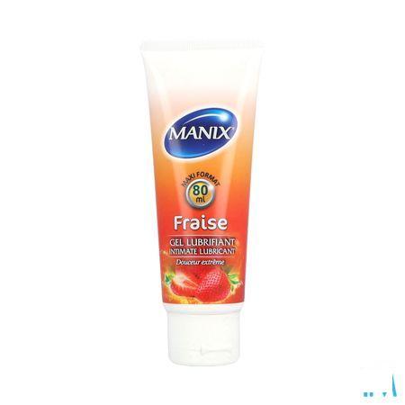 Manix Gel Lubrifiant Fraise 80 ml