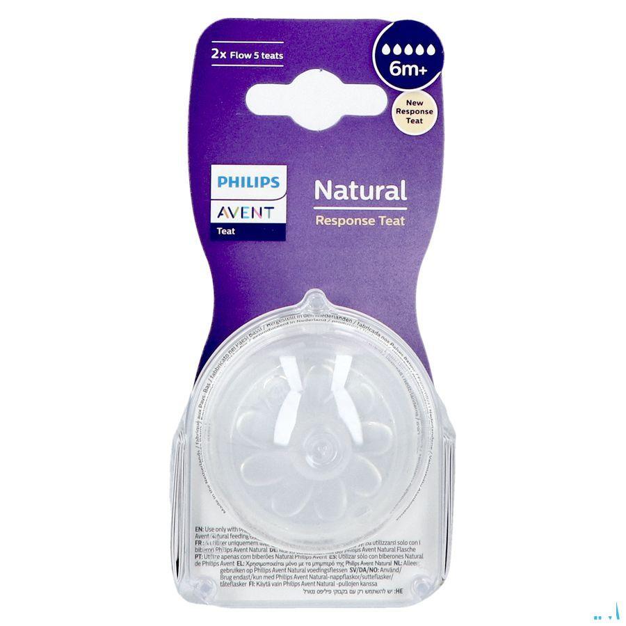 Philips Avent Natural 3.0 Zuigspeen 6M+ T5 1