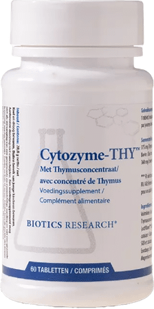 Biotics Cytozyme-THY 60 tabletten  -  Energetica Natura