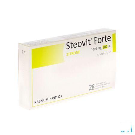 Steovit Forte 1000 mg/800IEKauwtabletten 28