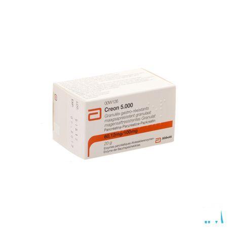 Creon 5000 Granules Gastroresist Flacon 20 gr 
