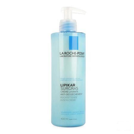 Lipikar Surgras Douche Creme Conc.A-dessech.400 ml  -  La Roche-Posay