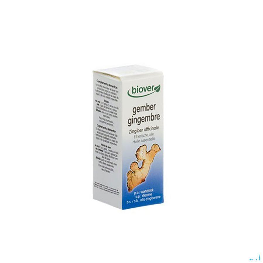 Gember Essentiele Olie Bio 10 ml  -  Biover