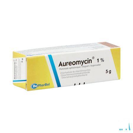 Aureomycine Unguentum Opticum 1 X 5 gr 1% 