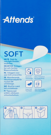 Attends Soft Micro 0 8X28  -  Attends
