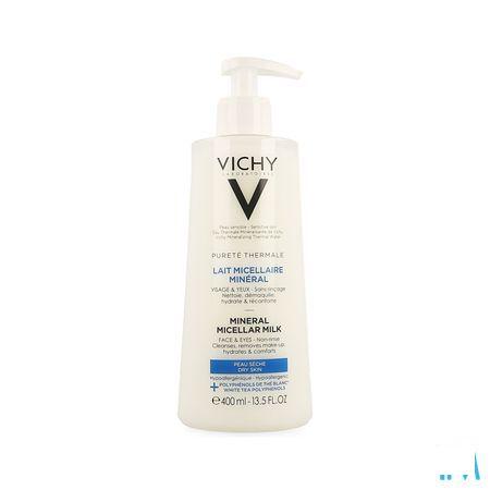 Vichy Pt Micellair Melk Droge Huid 400 ml  -  Vichy