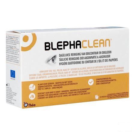 Blephaclean Lingette Nettoyante Impreg.paupiere 20 