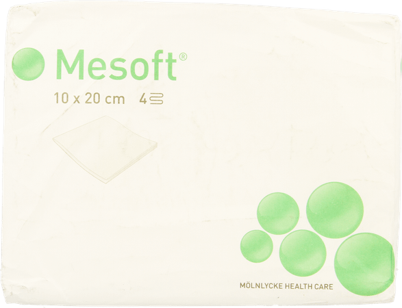 Mesoft Kp N/St 4L 10X20 100 156415  -  Molnlycke Healthcare