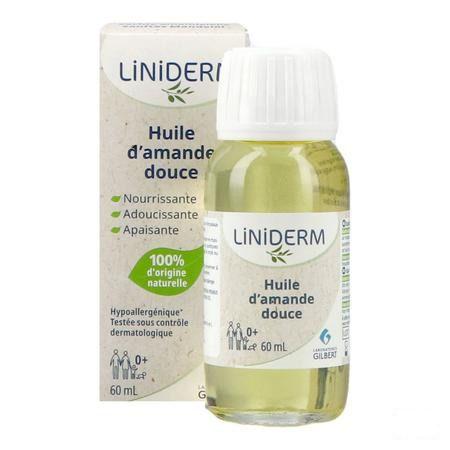 Liniderm Huile Amande Douce 60 ml