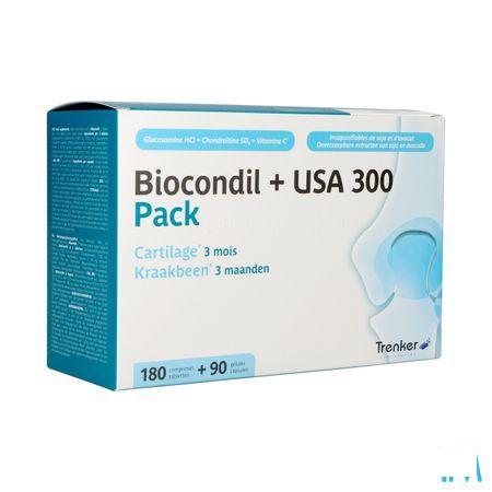 Biocondil Usa 300 Filmomh Tabl 180 + Caps 90
