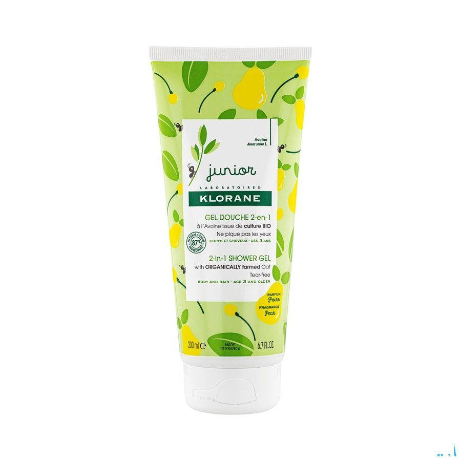 Klorane Petit Junior Douche Gel Peer 200  ml Nf