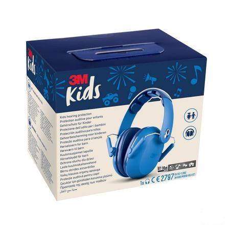 3M Kids Plus Gehoorbesch. Oorkap Kind Blauw