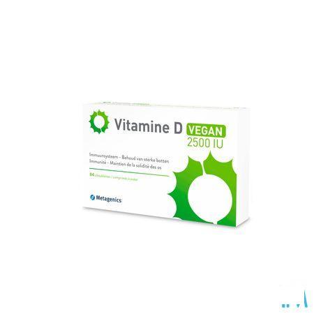 Vitamine D 2500Iu Vegan Metagenics Comp 84  -  Metagenics