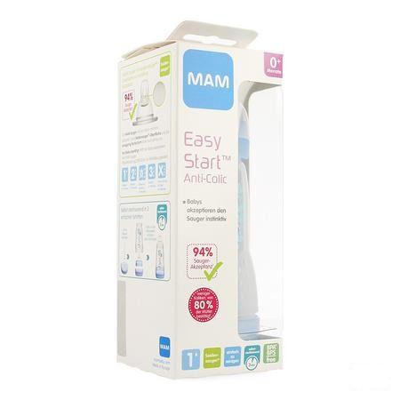 Mam Zuigfles Easy Start Anti colic 260 ml Jongen
