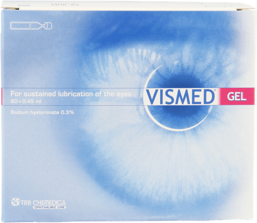 Vismed Gel Lubrifiant Oculaire 0,3% Flacon 60 X 0,45 ml