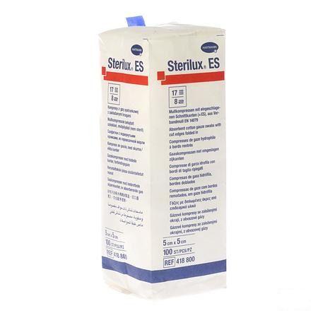 Sterilux Es 5x5cm 8l.nst. 100 P/s  -  Hartmann