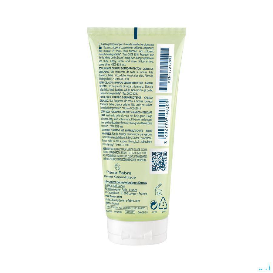 Ducray Extra-Doux Huidbescherm. Shampoo 100 ml  -  Ducray Benelux