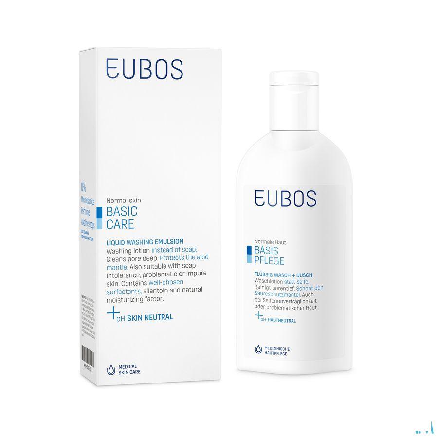 Eubos Zeep Vloeibaar Blauw N/parf 200 ml  -  I.D. Phar