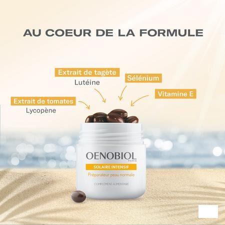 Oenobiol Solaire Intensif Kuur Normale Huid 2x30 Capsule