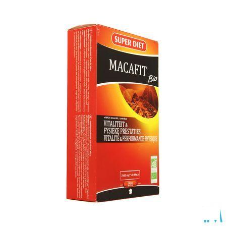 Super Diet Macafit Bio Ampullen 20x15 ml  -  Superdiet Laboratoires