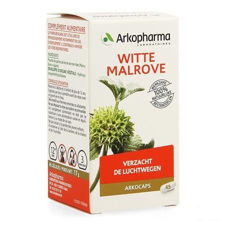 Arkocaps Witte Malrove Plantaardig 45  -  Arkopharma
