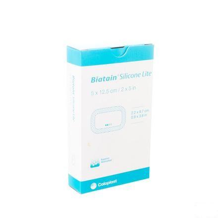 Biatain Silicone Lite Pansement Msse 5,0x12,5 5 33453  -  Coloplast