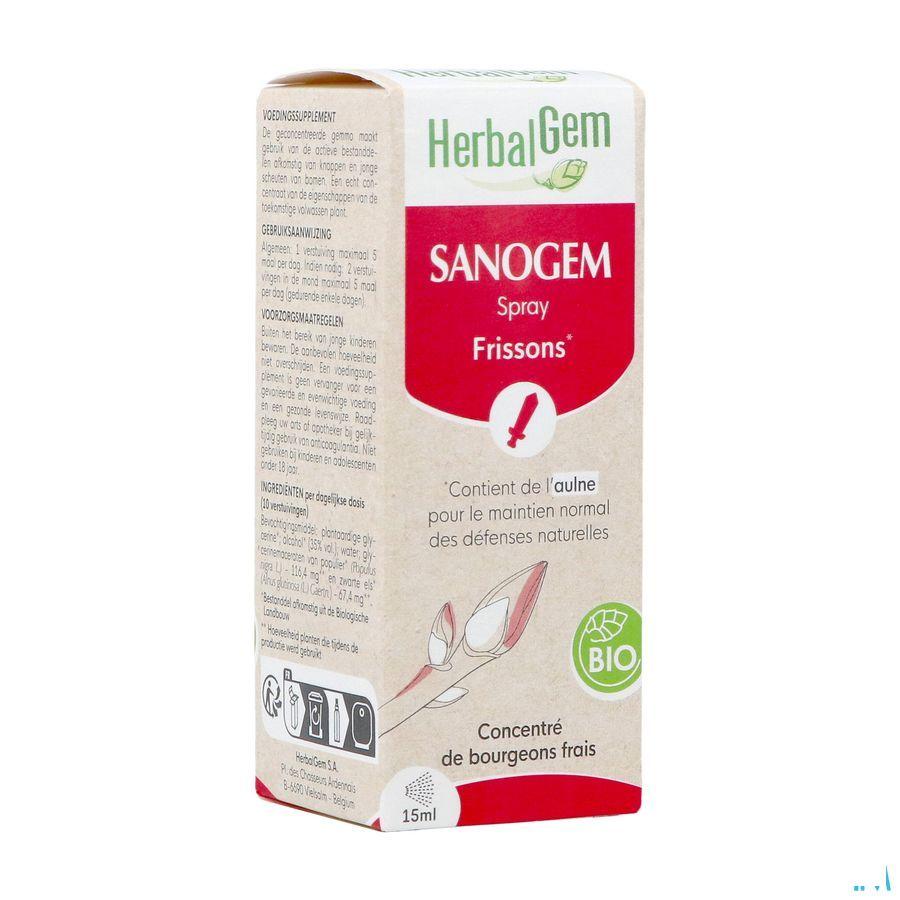 Herbalgem Sanogem Spray Bio 15 ml