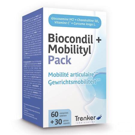 Biocondil Comprimes 60 + Mobilityl Capsule 30  -  Trenker