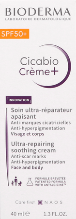 Bioderma Cicabio Creme+ Spf50+ 40 ml