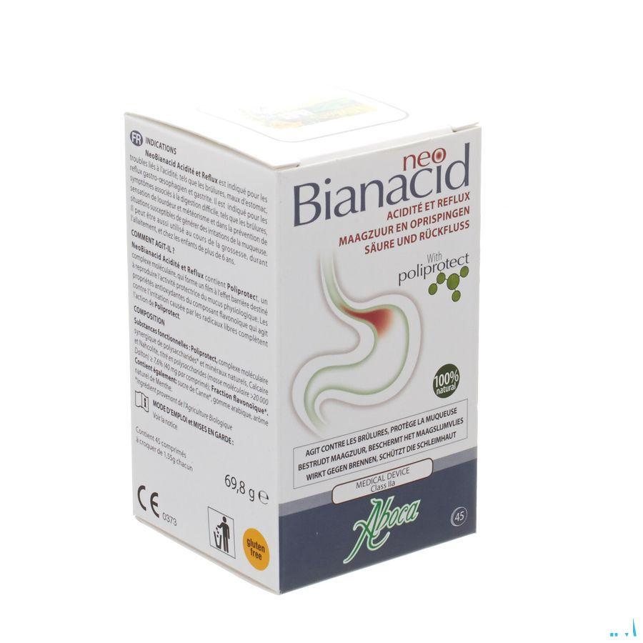 Neobianacid Maagzuur Oprispingen Kauwtabletten 45  -  Aboca