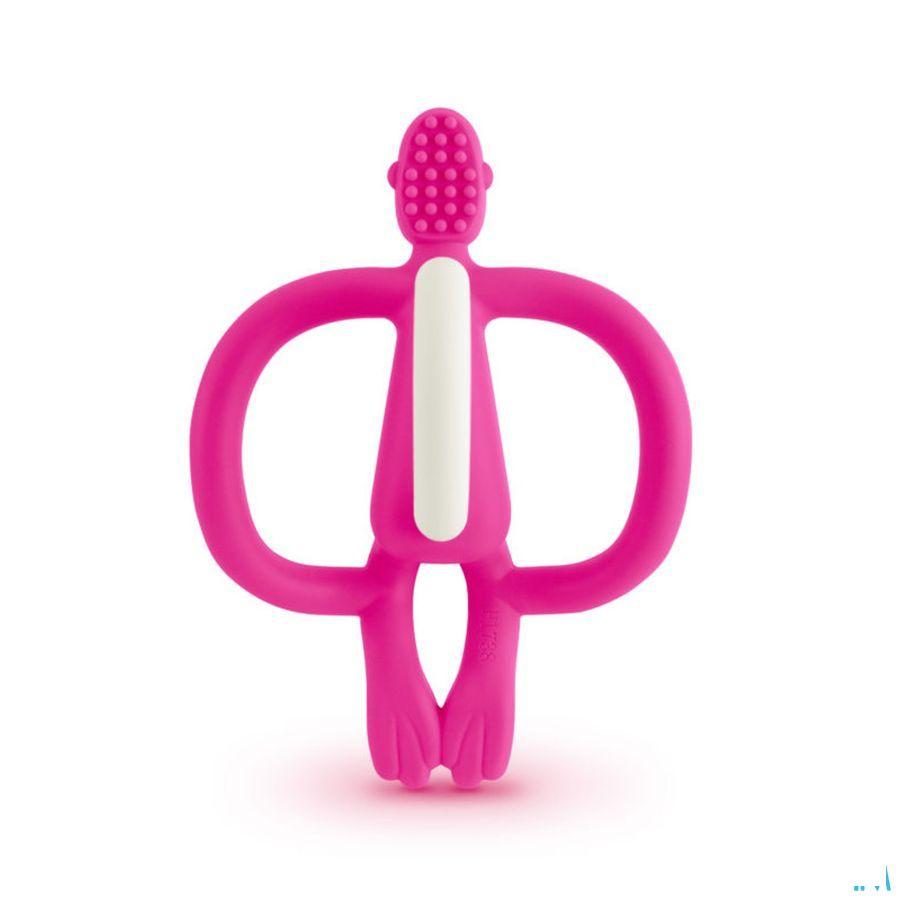 Matchstick Monkey Bijtring Roze  -  Bomedys