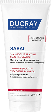 Ducray Sabal Shampooing Traitant Sebo Regulateur 200 ml