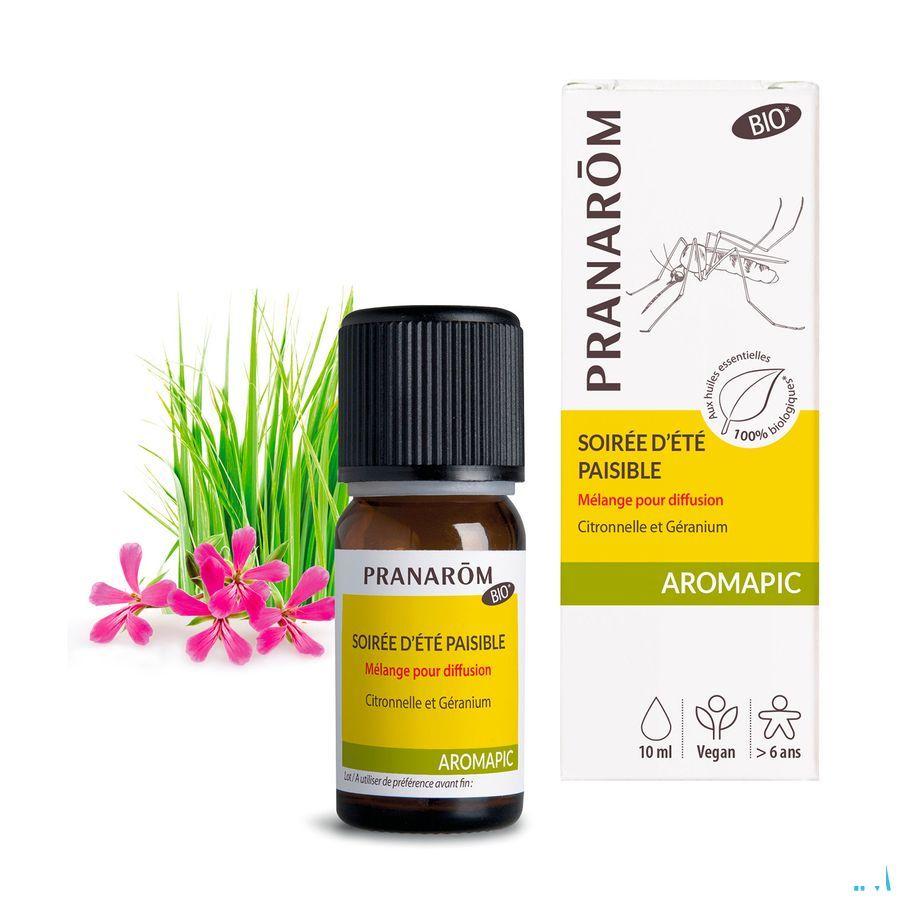 Aromapic Soiree Ete Melange Huile Essentielle Diff. 10 ml  -  Pranarom