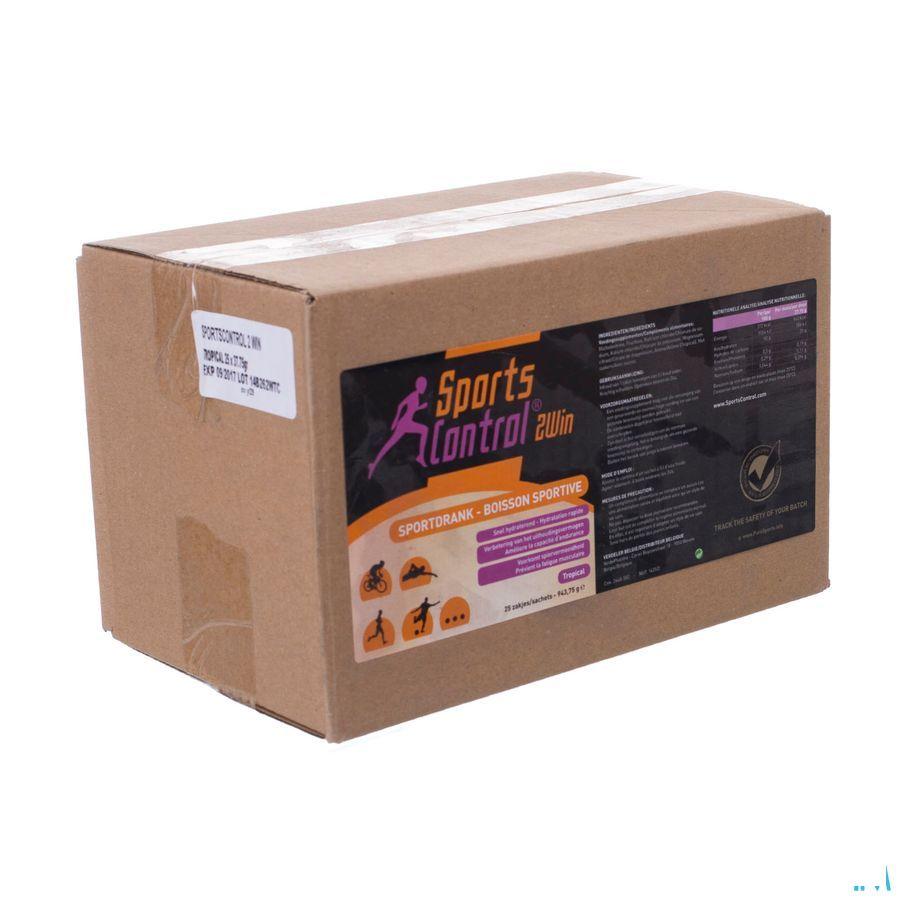 Sportscontrol 2win Tropical Poeder Zakje 25x37,75 gr 