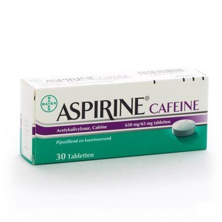 Aspirine Cafeine Comprimes 30
